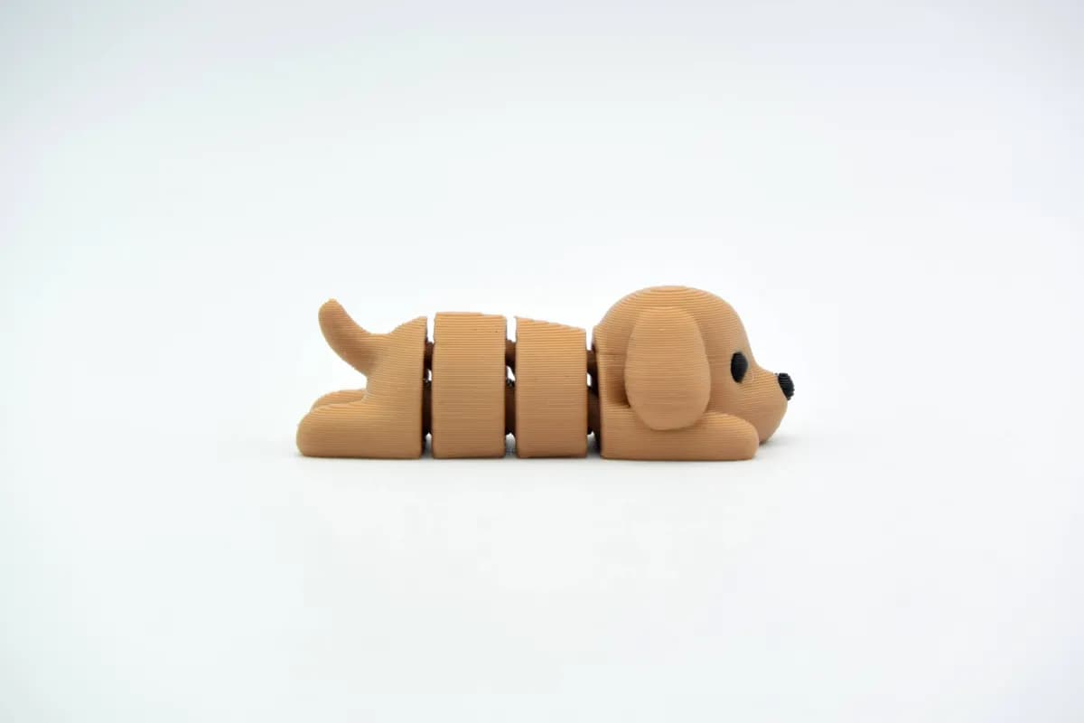 Chaveiro Cachorro Articulado Flexível