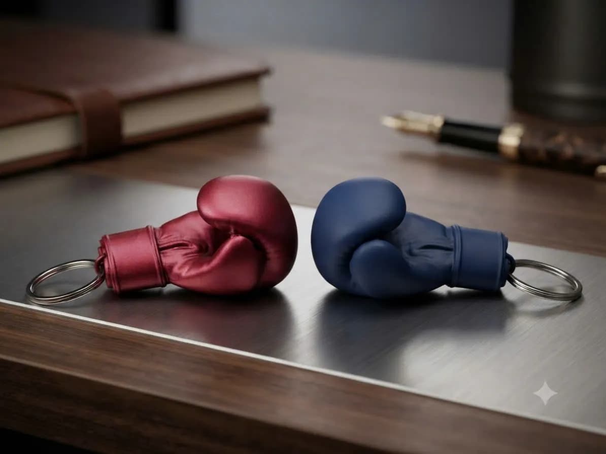 Chaveiro Mini Luvas de Boxe