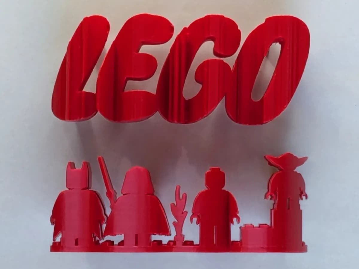 Escultura Lego Azul Star Wars (Especial)