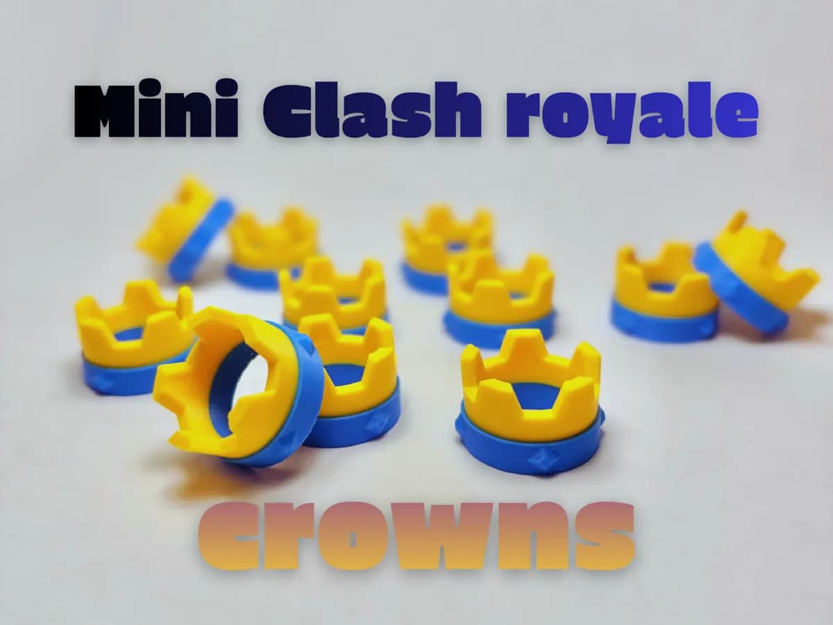 Mini Coroas do Clash Royale